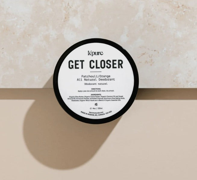 K'Pure- Get Closer | All Natural Deodorant